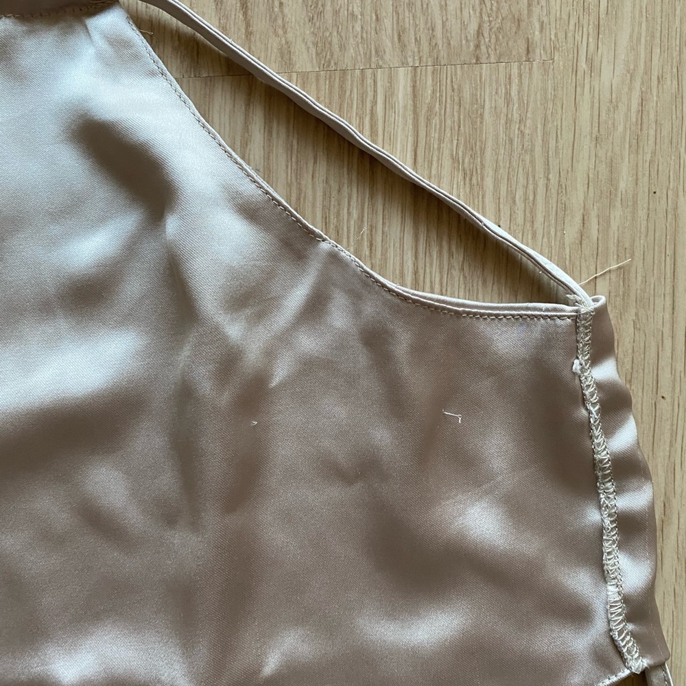 Garage Satin Halter Triangle Top - Picture 5 of 8
